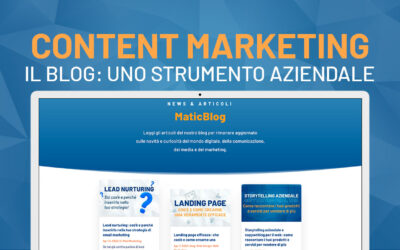 Content marketing: perché un blog aziendale è  uno strumento importante